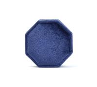 Ring Box Octagon Jewelry Box Three Slots Double Ring Storage Case Wedding Display For Woman Earrings Package(Color 09,Three ring box)