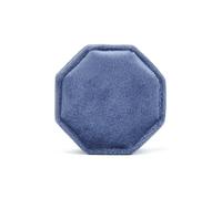 Ring Box Octagon Jewelry Box Three Slots Double Ring Storage Case Wedding Display For Woman Earrings Package(Color 14,Double ring box)