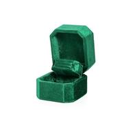 Ring Box Square Ring Box Jewelry Earring Holder Case Packaging Marriage Storage Display Joyeros Marry(Color-04)