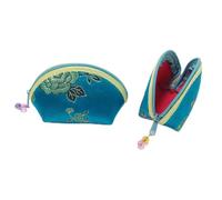 Ring Boxes for Jewellery with Zip Small Silk Fabric Pouch Coin Purse Candy Pouch