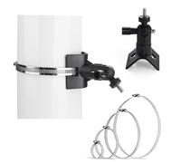 Ring Camera Mount, 360° Adjustable Weatherproof Wall-Mounted Clamp Bracket Suitable for Blink Arlo Eufy and Solar Panels Ring Stick Up Outdoor Camera Mount