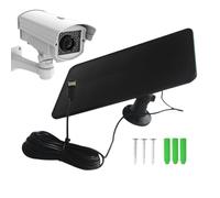 Ring Camera Solar Panel - Weatherproof Rechargeable Smart Sensor | Ring Door Bell Solar Panel Charger | for Indoor Home Office Apartment Dorm Balcony Patio Porch Spotlight Floodlight