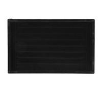 Ring case, Ring Display Holder, Ring Jewelry Container, Ring Storage Holder, Jewelry Display Takes 50-70 Rings for Presentation in The Store(Black)
