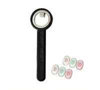 Ring Cat Eye Magnet for Nails, Strong Magnetic Nail Art Tool, Portable Hollow Circle Cat Eye Magnet for Home DIY, Beginners & Professional Nail Artists