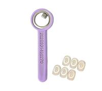 Ring Cat Eye Magnet for Nails, Strong Magnetic Nail Art Tool, Portable Hollow Circle Cat Eye Magnet for Home DIY, Beginners & Professional Nail Artists