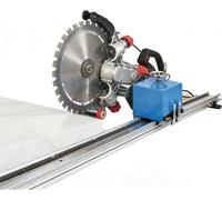 Ring Concrete Cutter Saw Guide, Circular Saw Guide Rail Track - Automatic Travel Function & Fixed Rail, Adjustable Cutting Depth, for Reinforced Concrete Floors Brick Walls