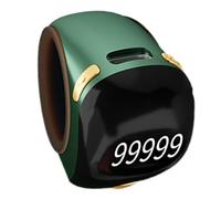 Ring Counter | 5-Digit Row Counter Ring | Manual Counting Tool, Prayer Beads Tally Counting Tool for Meditation, Relaxation, Active Fingers