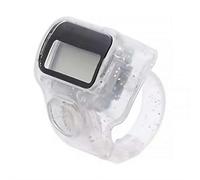 Ring Counter with Number Display, Digital Thumb Tally Clicker for Fitness Teaching Events (Silvery)