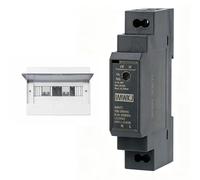 Ring Din Rail Transformer for Ring Doorbell Transformer System,Dc 24V 0.63A 15W Switching Power Supply for Industrial Enclosure Box Case Dinrail,Input Ac100V-240V Output Dc24V