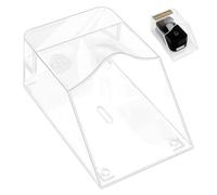 Ring Doorbell Cover, Doorbell Cover, Waterproof Transparent Ring, Easy to Install Door Bell Button Protective Guard with Double-Sided Adhesive Tape, Box Only