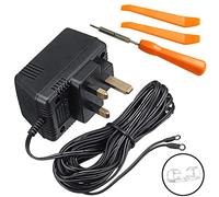 Ring Doorbell Mains Adaptor, Doorbell Transforme - 24V 10M Ring Doorbell Adapter Power for Video DB 2 Pro, with Ring Doorbell Screwdriver and Double Heads Disassemble Crowba, 20PCS Cable Clips