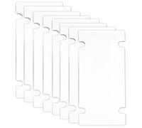 Ring Doorbell Mount,Ring Doorbell Sticky Mount, 8 Pack Strong Adhesive Sticky Pads for Ring Doorbell no Drill Mount, Quick Installation for Apartments, Houses and Offices, 11.8 x 5.2 x 0.2 cm