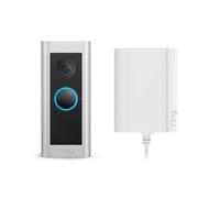 Ring Video Doorbell Pro 2 Plug-in Nickel, Satin steel