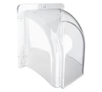 Ring Doorbell Protector - Waterproof Clear Cover for Outdoors | Weatherproof Guard for Doorbell, Ring Camera, or Keypad, Protective Anti Rain Housing, 4.92x5.51x3.27 Inches