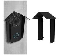 Ring Doorbell Rain Cover Weatherproof for Outside, Metal Anti-Glare Door Bell Chime Cover, Garage Door Video Keypad Access Control Keypad Cover for Most Video Doorbells