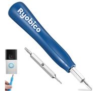 Ring Doorbell Screwdriver, 2 in 1 Screwdriver Kit with T6 T15 Security Torx Head for Battery Change, Fit Video Doorbell, Video Doorbell 2 and Pro and Elite