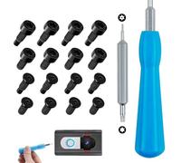 Ring Doorbell Screwdriver Kit - T15 Torx Tool for Battery & Backplate Screws - Compatible with Ring Video Doorbells - Blue Handle Repair Tool - Compact & Durable