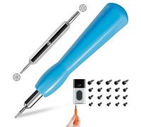 Ring Doorbell Screwdriver Replacement - Double-Ended T6 T15 Security Screws, 20 PCS Spare Screws for Ring Doorbell 2nd Gen (Blue)