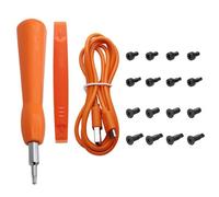 Ring Doorbell Screwdriver Replacement Kit - 16 Screws (4 Types) + Micro-USB Charger Cable, Compatible with Doorbell 1-3, 2nd Gen, 2/3 / 3 Plus / 4