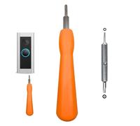 Ring Doorbell Screwdriver Tool Kit - Double-Ended Torx T6 & T15 for Battery Change, Wi-Fi Reset, and Replacement - Fits Ring Video Doorbell, Camera, 2, 3, 3+, 4, Plus, Pro, Elite, Security