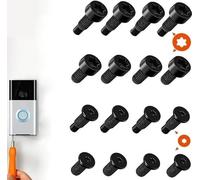 Ring Doorbell Screws Replacement Doorbell Screwdriver Replacement,T5,T16 Replacement Security Screws Accessories Compatible with Video Doorbell Ring Doorbell Accessories (16Pcs)