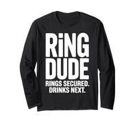 Ring Dude Ring Security Wedding Party Ring Guy Long Sleeve T-Shirt