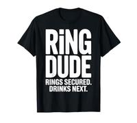 Ring Dude Ring Security Wedding Party Ring Guy T-Shirt