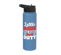 Ring Dude Wedding Ceremony Ring Guy Stainless Steel Insulated Water Bottle