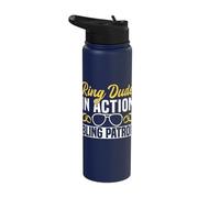 Ring Dude Wedding Ceremony Ring Guy Stainless Steel Insulated Water Bottle