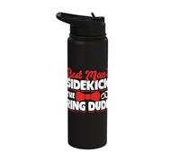 Ring Dude Wedding Ceremony Ring Guy Stainless Steel Insulated Water Bottle