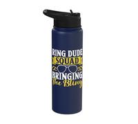 Ring Dude Wedding Ceremony Ring Guy Stainless Steel Insulated Water Bottle