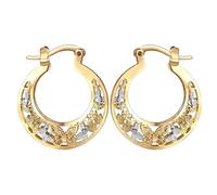 Ring Ear Personalized Ear Hoop Jewelry Earrings Inlaid Butterflys Big Female Earrings Women Uk Valentine's Day Easter Earring Jewelry (Gold, One Size)