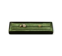 Ring Earrings Display Tray Velvet Ring Roll Slot Storage Earring Holder | Resilient Velvet 1 Roll Ring Tray, Rings and Stud Earrings Tray, Vanity Table Drawer Retail Showcase Jewellery Organizer