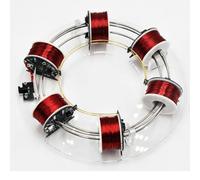 Ring Electromagnetic Accelerator, Electromagnetic Cyclotron, DIY Coil Circular Accelerator, High Speed, for Experimental Teaching, Scientific Experiment Equipment, Educational Gifts