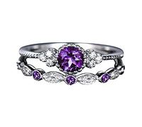 Ring Fashion Women's Jewelry 1 Rings Couple Set Pair 510 Size Rings The Ring Thing (Purple, One Size)