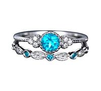 Ring Fashion Women's Jewelry 1 Rings Couple Set Pair 510 Size Rings The Ring Thing (Sky Blue, One Size)