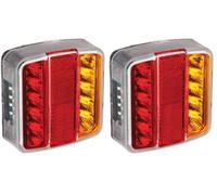 RING Five Function LED Trailer Lamp - Weather Resistant & E Approved (Pack of 2)