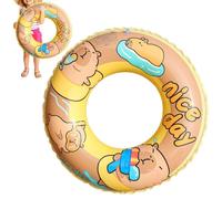 Ring Float Capybara PVC Leak-Proof Cute Water Fun Toy