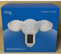 RING FLOODLIGHT CAM WIRED PRO OUTDOOR SECURITY CAMERA 2K VIDEO SIREN BIRDS EYE