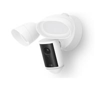 Ring Floodlight Cam Pro (Newest Gen) - Retinal 4K Video, 10× Enhanced Zoom, 2000-Lumen Floodlights & Siren