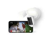 Ring Floodlight Cam Pro Wired Retinal 4K Security Camera - Black