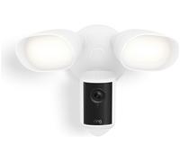 Ring Floodlight Cam Pro Wired Retinal 4K WiFi Security Camera - White, White