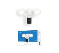 Ring Floodlight Cam (2nd Gen) Retinal 2K Wired Smart Security Camera - White