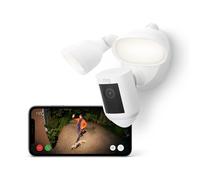 RING Floodlight Wired Pro Full HD 1080p WiFi Security Camera - White, New