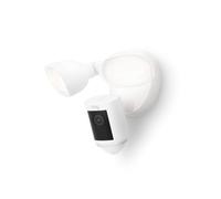 Ring Floodlight Cam Wired Pro with Birds Eye View and 3D Motion Detection White