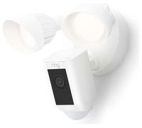 Ring Floodlight Cam Wired Plus - White IP security camera Outdoor...