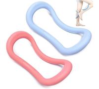 Ring for Leg Calves, Fitness Circle, quipment, Fascia Stretching Ring, Resistance Exercise Equipment for Toning Arms, Thighs, Legs 2PCS (B)