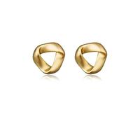 Ring Gold Retro Geometric Triangle Earrings Female French Harbor Style Superior Sense Of Temperament Earrings Female For Girls