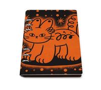 Ring Graffiti Notebook Refillable A5 PU Leather Notebook Loose Leaf Waterproof Lined Paper Ideal for Personal and Professional Use