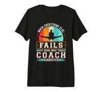 Ring Gymnastics Coach Premium T-Shirt